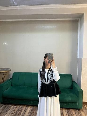 свободные джинсы: Другие жилеты цвет - Черный — 2