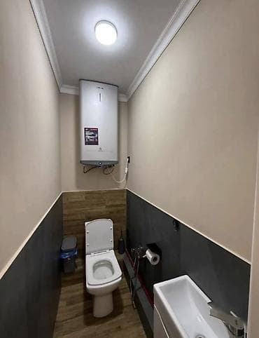 квартира боконбаев: 2 комнаты, 74 м², 108 серия, 1 этаж, Дизайнерский ремонт — 9