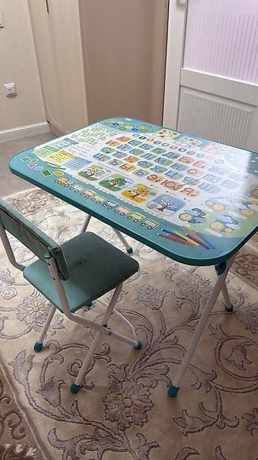 table study: Комплект детского стола и стула — 1