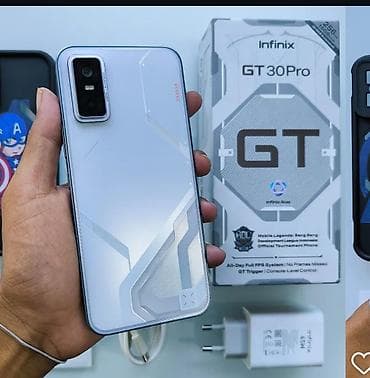 айфон бу 12: Infinix GT 20 Pro, Б/у, 256 ГБ, цвет - Серый, 2 SIM — 1