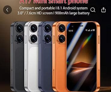 Google: A17 Mini Smartphone - Компактный смартфон с экраном 3.0" (7,6 см) — 2