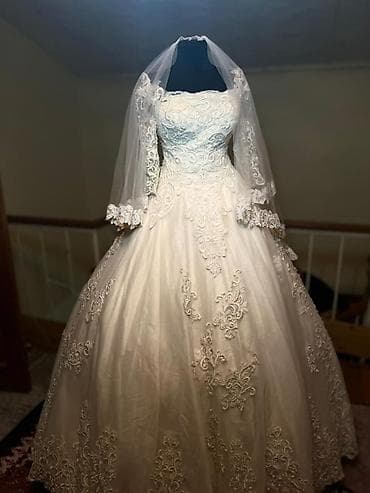Үлпөт көйнөктөрү жана аксессуарлар: Свадебное и вечернее платья 1) Свадебное платье: - Силуэт: бальное, с — 7