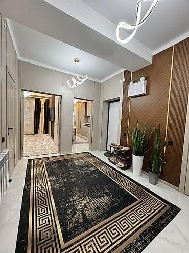 квартиры в аламедин 1: 3 комнаты, 80 м², Элитка, 1 этаж, Евроремонт — 7