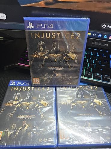 Новые запечатанные диски В наличии injustice 2 legendary Edition На