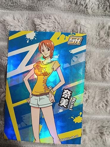 Спорт и хобби: Коллекционные карточки One Piece (SSR, SR, NH) — Набор Текст — 8