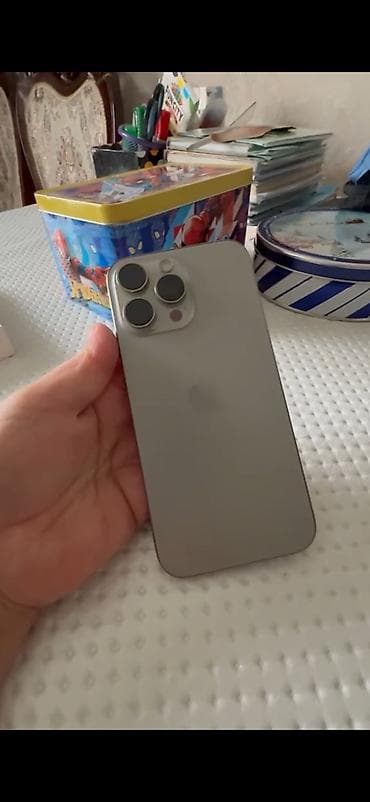 iphone x10: IPhone 16 Pro Max, Б/у, 256 ГБ, Natural Titanium — 1