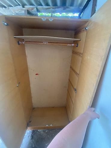 шкаф для верзней одежды: Шифоньер, шкаф для одежды, Прямой, ЛДСП — 2