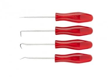 набор для вскрытия замков: Набор крюков для слесарных работ,4 шт. Matrix. Инструменты Бишкек — 2