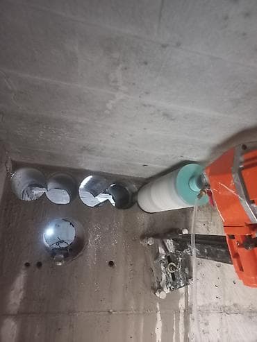 Двери на заказ: Алмазное бурение отверстий в бетоне, кирпиче, железобетоне - — 3