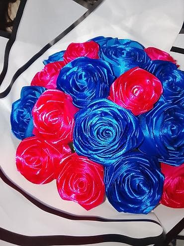 живые розы: 🌹✨ АТЛАСНЫЕ БУКЕТЫ РУЧНОЙ РАБОТЫ ✨🌹 Ищете необычный и запоминающийся — 1