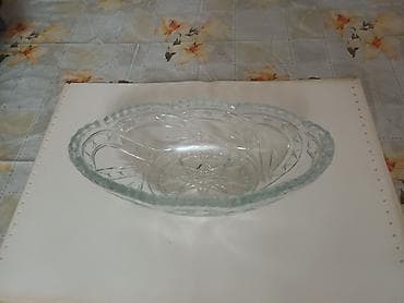 чехословакия: Продаю посуду, разное: ваза для фруктов bohemia чехословакия (1-фото) — 6