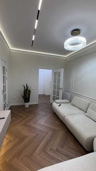 Недвижимость: 1 комната, 54 м², Ала-Арча ТРЦ Элитка, 11 этаж, Дизайнерский ремонт — 6