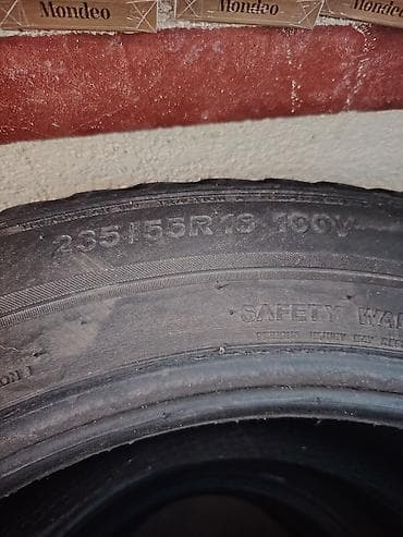 Транспорт: Шиналар 235 / 55 / R 18, Жай, Колдонулган, Комплект, Жеңил унаалар, Корея, Kumho — 2
