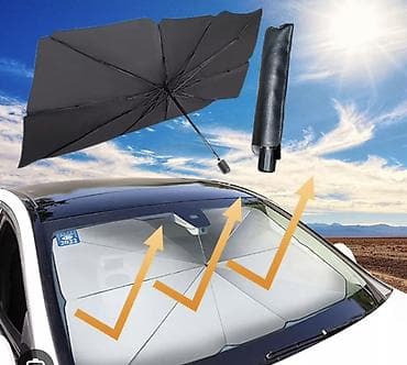 шторка на лобовое: Солнцезащитный зонт — 1