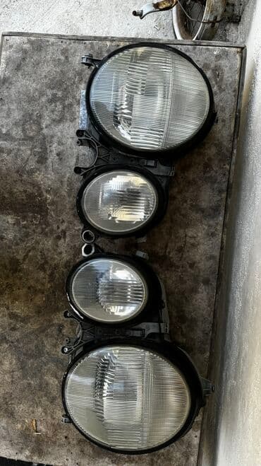 операционные системы электронный ключ: Комплект передних фар Mercedes-Benz 2000 г., Б/у, Оригинал, Германия — 6