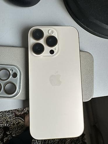 glorious model o: IPhone 16 Pro, Б/у, 256 ГБ, Desert Titanium, Защитное стекло, Чехол, Коробка, 90 % — 4