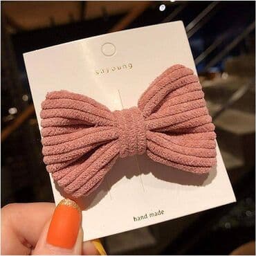 жак а 2: Заколка бант, зажим для волос, размер 7 см х 4 см — 1