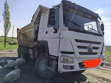зеркала для мопеда: Самосвал HOWO (CNHTC/SINOTRUK), 6x4 - Конфигурация осей: 6x4, двойные — 3