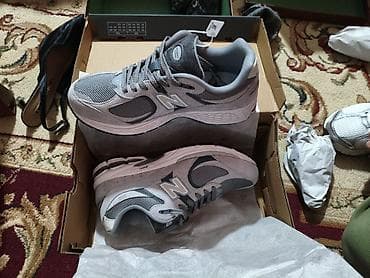 Кроссовки и спортивная обувь: Мужские кроссовки, 42, New Balance, Новый, цвет - Серый, Платная доставка — 3