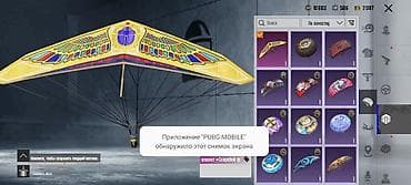 Аксессуарлар: PUBG MOBILE — игровой аккаунт с редкими скинами и прокачкой Состав и — 5