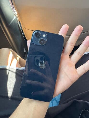 кнопочный телефон с ватсапом бишкек: IPhone 13, Б/у, 256 ГБ, Черный, Чехол, 75 % — 2