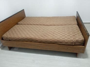 срочно связи переездом: Спальный гарнитур, Б/у, Двуспальная кровать, ДСП, Самовывоз — 2