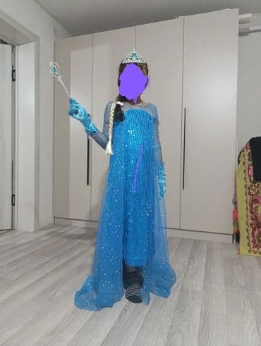 детский дождевик: Детское платье, цвет - Голубой — 5