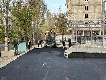 Строительство под ключ: Асфальтирование и благоустройство территорий под ключ - Укладка — 9