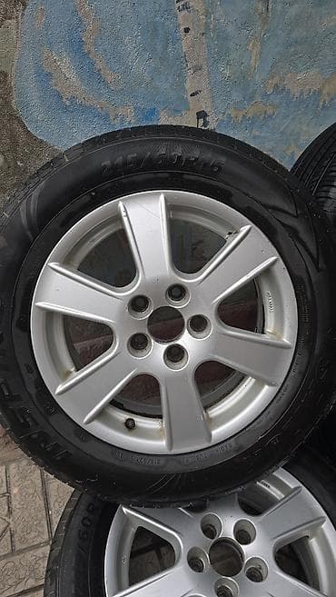 215 60 16r: Колеса в сборе 215 / 60 / R 16, Лето, Б/у, Комплект, Легковые, Литые, отверстий - 5 — 4