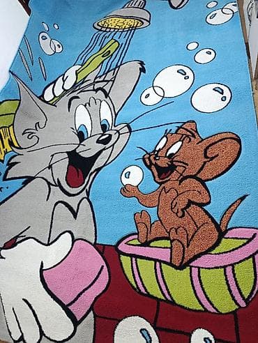 Детский коврик Б/у, Тканый, 300 * 200, Прямоугольный