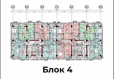 квартира ак орго: 2 бөлмө, 63 м², Элитка, 3 кабат, Даяр ПСО (өзү оңдоп түзөтүп бүтүү үчүн) — 2