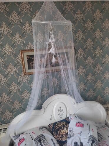 топчан из металла с крышей: Балдахин для кровати — 1