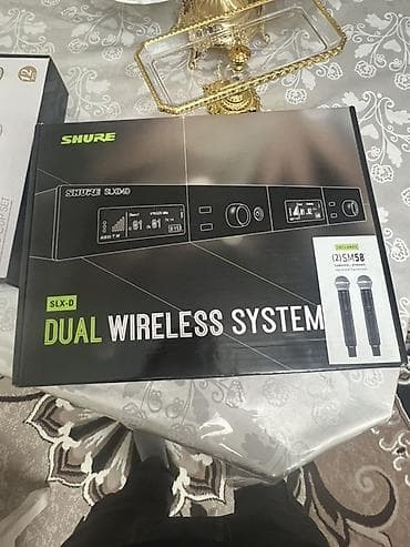 mesh система: Беспроводная вокальная система Shure SLX-D Dual с двумя ручными — 4