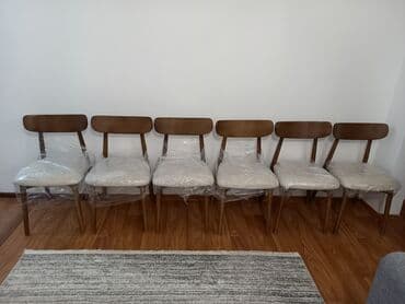 кухонные столы и стулья фото цены бишкек: Стул для кухни, Дерево, цвет - Бежевый — 1