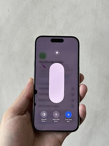 Техника и электроника: IPhone 15 Pro, Б/у, 256 ГБ, Natural Titanium, 100 % — 6