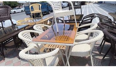 комплект садовой мебели: Комплект садовой мебели — 3