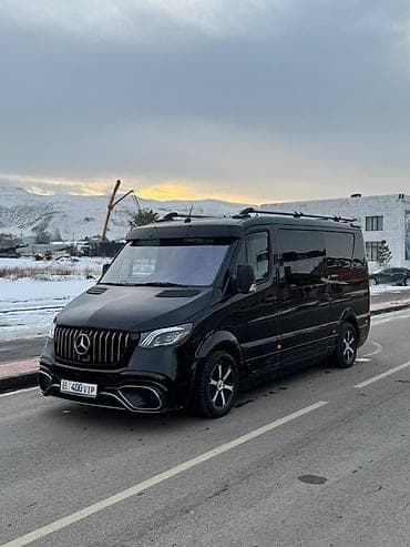 Mercedes-Benz Sprinter 316 CDI, черный, тюнингованный экстерьер at lalafo.kg Mercedes-Benz Sprinter 316 CDI, черный, тюнингованный экстерьер