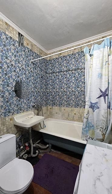 Продажа квартир: 1 комната, 35 м², 105 серия, Аламедин-1 мкр 105 серия, 8 этаж, Косметический ремонт — 6