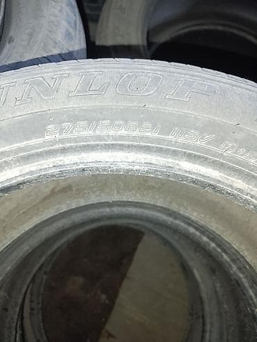 продаю пороги: Шины 275 / 50 / R 21, Лето, Комплект, Легковые, Dunlop — 1