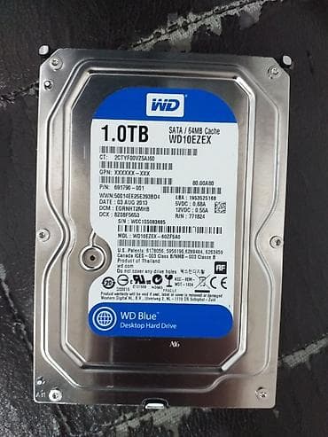 жесткий диск от ноутбука: Накопитель для ПК, Новый, Western Digital (WD), HDD, 1 ТБ, 3.5", Для ПК — 1