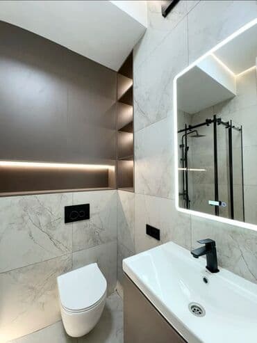 квартиры бишкек продажа: 2 комнаты, 80 м², Элитка, 6 этаж, Дизайнерский ремонт — 11