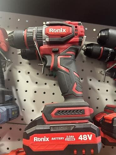 black decker: Аккумуляторная дрель‑шуруповерт Ronix 48V - Бесщеточный двигатель — 1