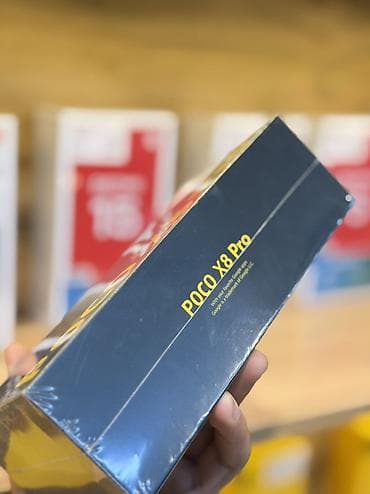 sony 5: Poco X8 Pro, Новый, 256 ГБ, цвет - Черный, В рассрочку, 1 SIM, 2 SIM, eSIM — 2