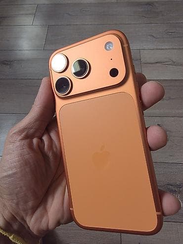 IPhone 17 Pro, Колдонулган, 256 ГБ, Ток сары, Каптама — 10