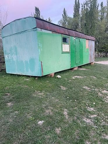 модульный дома: Бытовка/вагончик металлический - Материал: металл, каркасный. - — 2