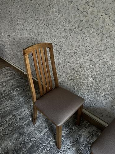 сандык фото: Ашкана үстөлү жана отургуч, түсү - Күрөң — 6