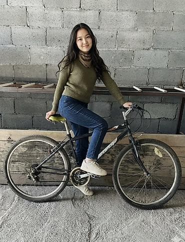 Горный велосипед, Рама M (156 - 178 см), Сталь, Б/у