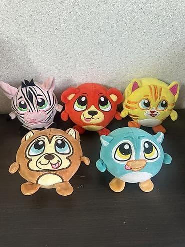 Мягкие игрушки — наборы и отдельные персонажи - Набор круглых