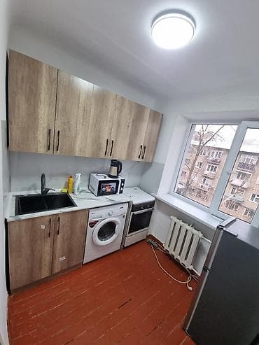 flat kant: 1 комната, 30 м², Хрущевка, 4 этаж, Косметический ремонт — 3