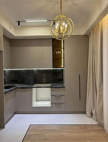 14: 2 комнаты, 42 м², Джал мкр (в т.ч. Верхний, Нижний, Средний) Элитка, 14 этаж, Дизайнерский ремонт — 2
